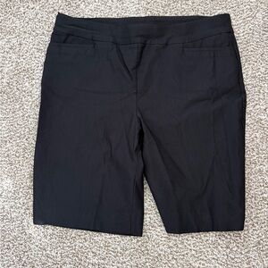 Chico's Elegant Black Women's Bermudas